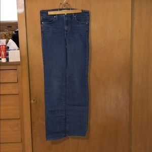 Levi’s straight legged jeans